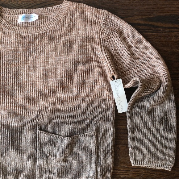 Big Water Blue Sky Ombré Sweater Sz Large - Picture 3 of 8